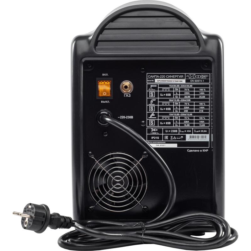 Сварочный полуавтомат инвертор MIG-MAG РЕСАНТА САИПА-220 MIG/MAG (65/75)