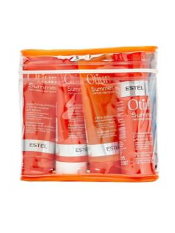 Набор в косметичкеЛето с собой OTIUM SUMMER ш100+бм100+спр100+гдд100 OT/S/B