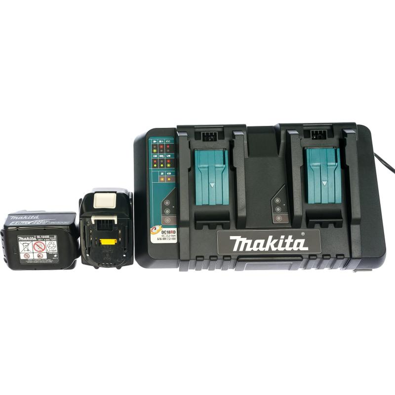 Аккумулятор +ЗУ LXT Makita DC18RD+4xBL1840B, 18В, 4х4Ач Li-ion (198489-5)