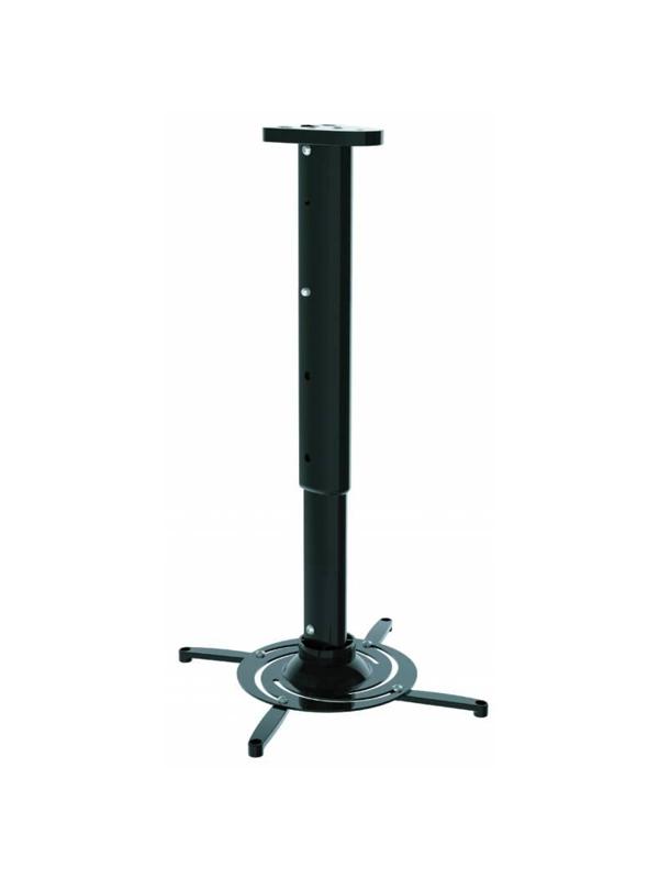 Кронштейн для проекторов Cactus CS-VM-PR05L-BK потолочный, 10 кг, черный