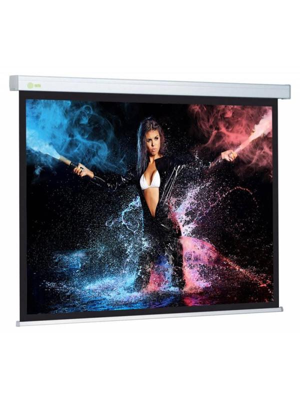 Экран настенный Cactus Wallscreen CS-PSW-180x180, 180x180см, 1:1, белый