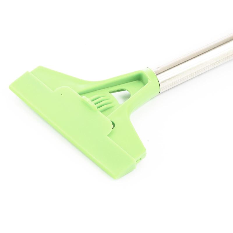 Скребок Сибртех фикс лезвие 100мм металл обрезиненная ручка 300мм 79542