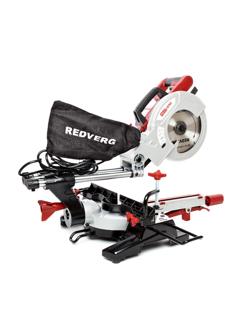 Пила торцовочная с протяжкой REDVERG 1500Вт, d210х30мм (RD-MS210-1300S)