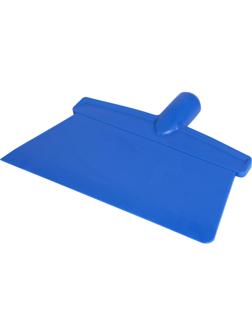 Скребок для пола FBK 270x110мм, цельнолитой пластик синий 28283-2