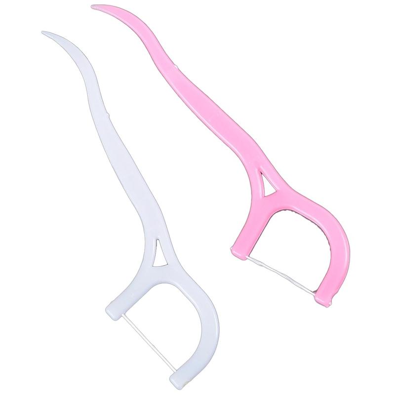 Зубочистки с нитью  7,5x1,5 см 20 шт/уп  3952052