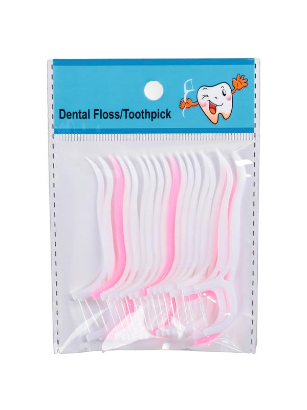 Зубочистки с нитью  7,5x1,5 см 20 шт/уп  3952052