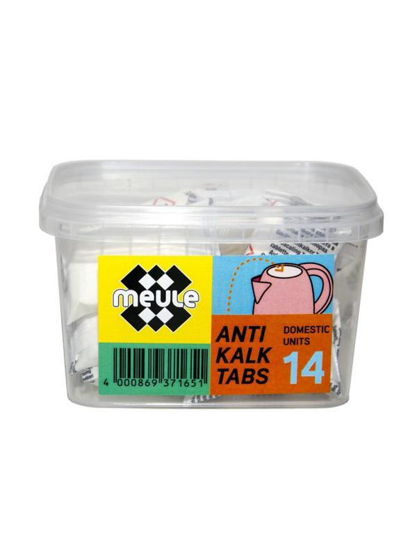 Средство для удаления накипи MEULE в водонагрев приборах табл 14шт/уп