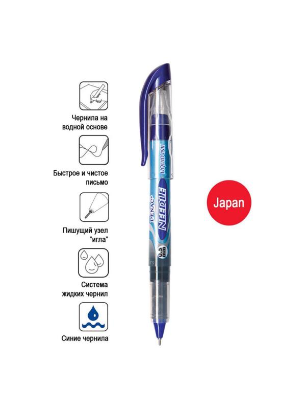 Роллер PENAC 111 NEEDLE 0,5мм синий WP0301-03