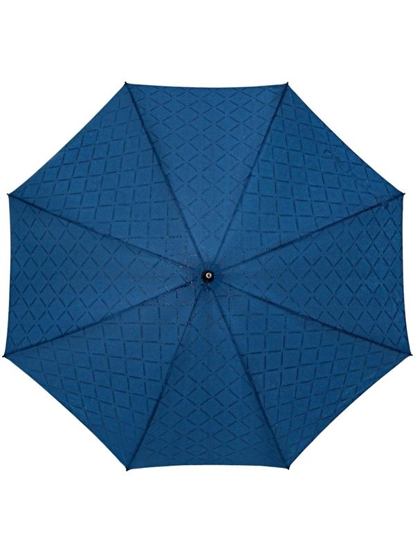 Зонт -трость Magic с проявляющимся рисунком в клетку, темно-синий,17012.40