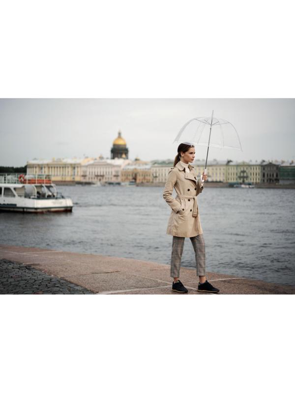 Зонт -трость Clear, прозрачный,5382.60