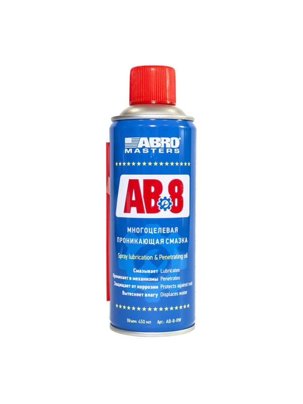 Смазка многоцелевая проникающая ABRO Masters 450 мл (AB-8-RW)