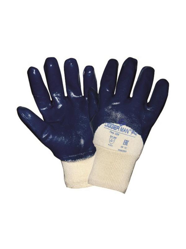 Перчатки нитриловые DIGGERMAN РЧ (Размер 9)