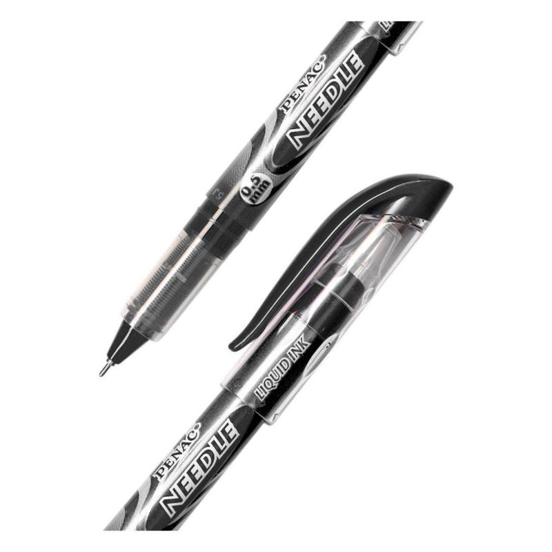 Роллер PENAC 111 NEEDLE 0,5мм черный WP0301-06