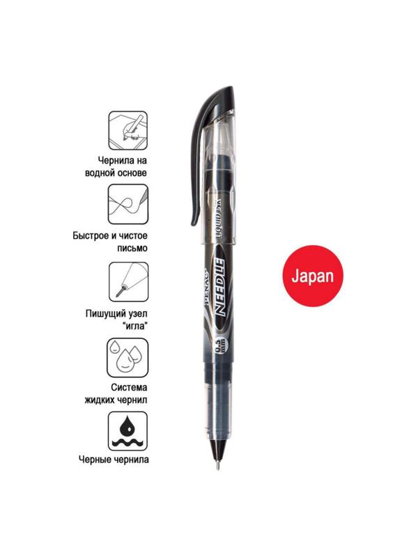 Роллер PENAC 111 NEEDLE 0,5мм черный WP0301-06