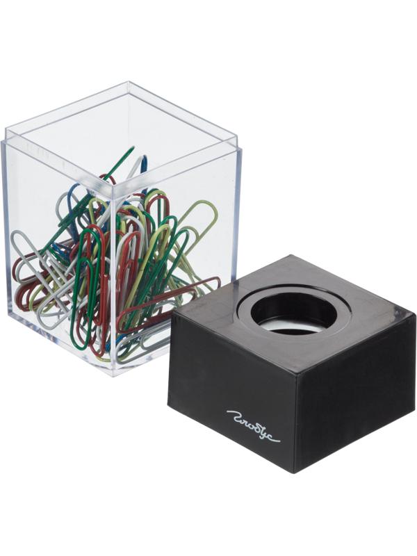 Скрепочница магнитная Глобус ДБ-50П-70,метал.цветн.скреп.50мм(70шт),пластик