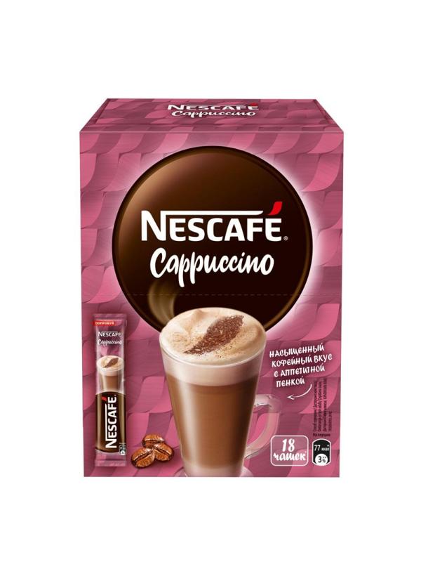 Кофе Nescafe Classic Cappuccino раств., шоу-бокс, 18гх18шт/уп