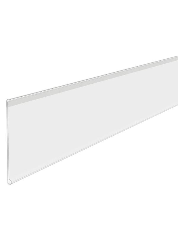 Ценникодержатель полочный самокл. DBR60 дл1250мм, прозрачный, 50шт/уп