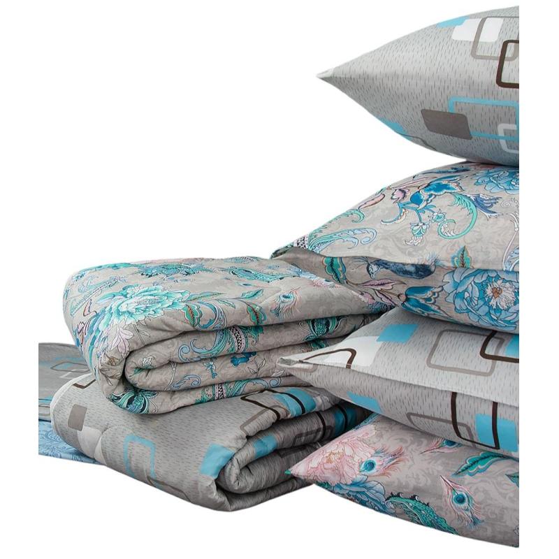 Набор Летний 2сп (одеяло, 2 нав.-70х70, простынь- ПЭ 100%), ассорти