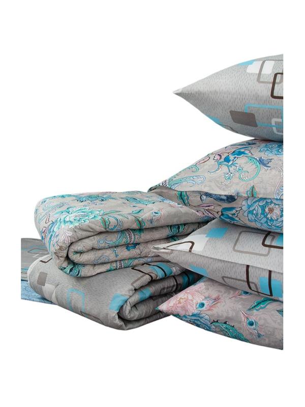 Набор Летний 2сп (одеяло, 2 нав.-70х70, простынь- ПЭ 100%), ассорти