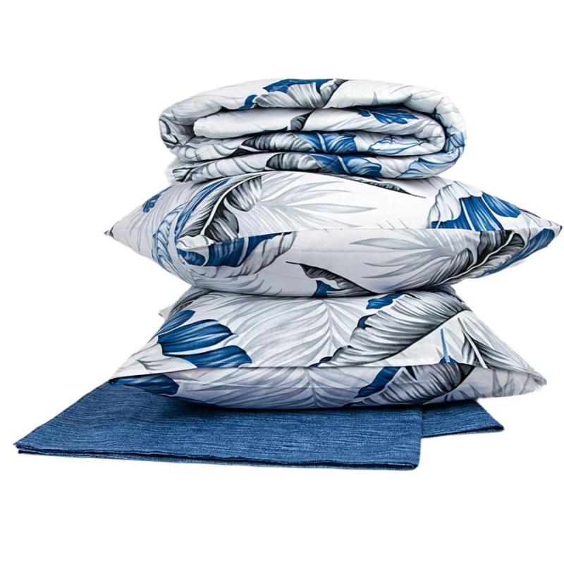 Набор Летний 2сп (одеяло, 2 нав.-70х70, простынь- поплин), ассорти