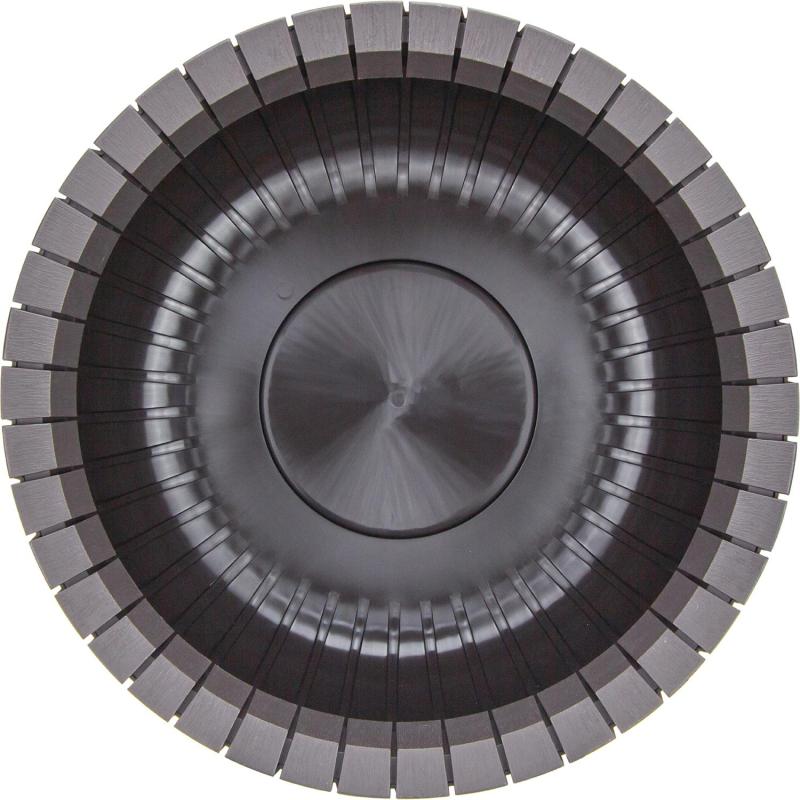 Кашпо М-пластика Шато коричневое (38х38х30 см)