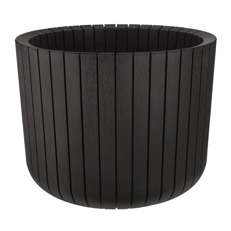 Кашпо М-пластика Шато коричневое (38х38х30 см)