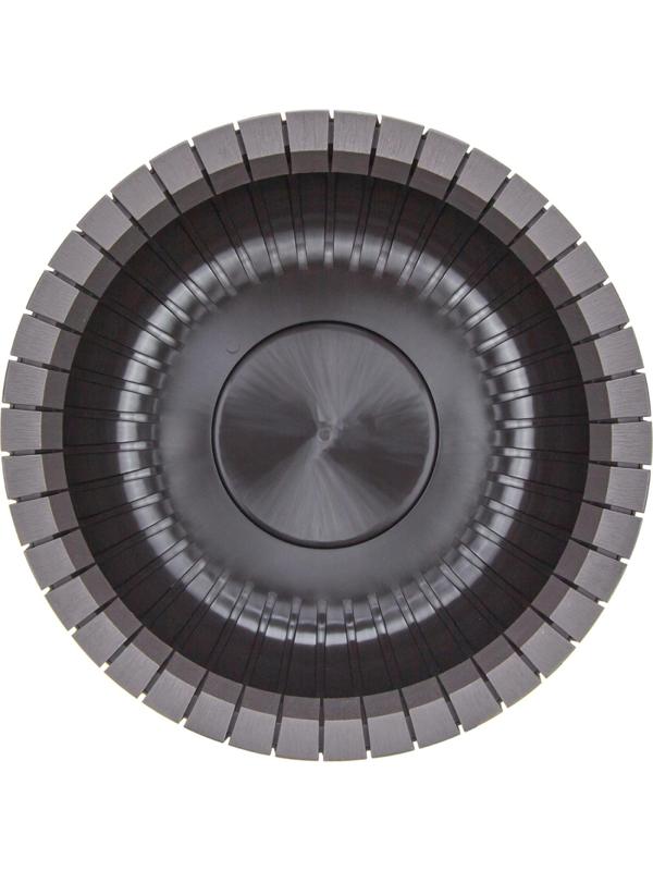 Кашпо М-пластика Шато коричневое (38х38х30 см)