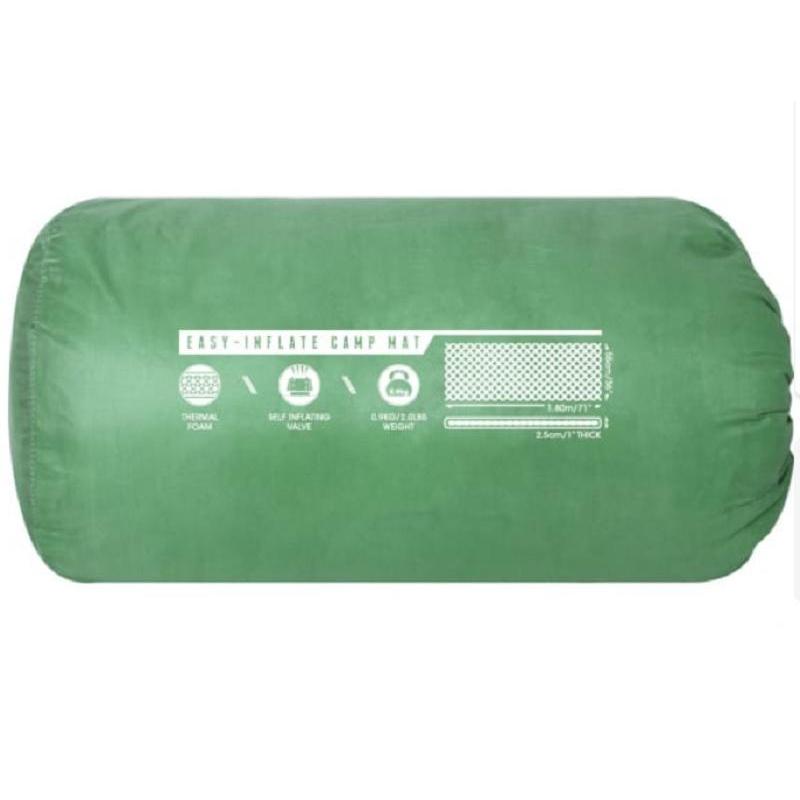 Коврик туристический легконадувающийся 180x50x2,5 см 68058,103350