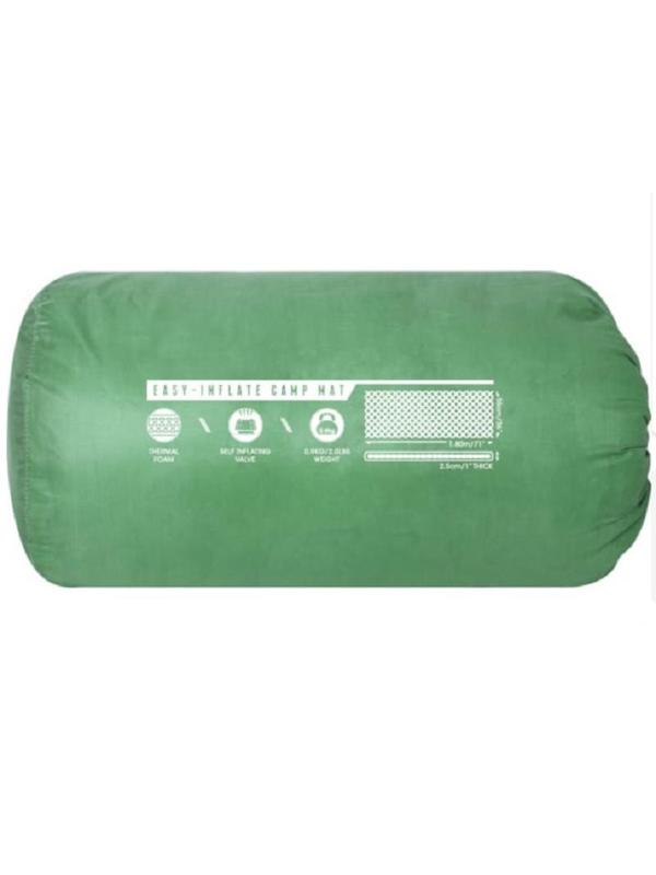 Коврик туристический легконадувающийся 180x50x2,5 см 68058,103350