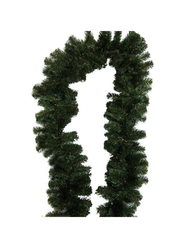 Гирлянда еловая Рождественская 13 темно-зеленая ГР-130