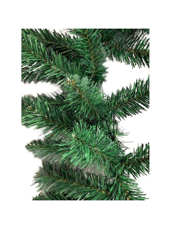 Гирлянда новогодняя Хвоя в зеленом из ПВХ / 30x30x270см арт.89146