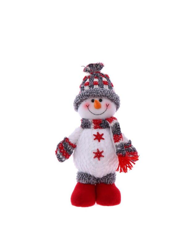Игрушка набивная Снеговик, L22 W10 H44,5 см, 2в. 752023