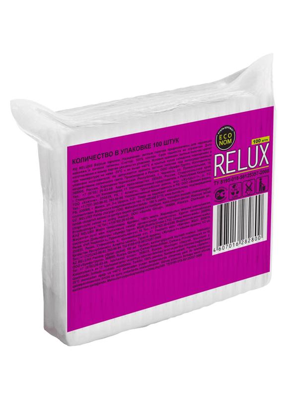 Палочки ватные RELUX пакет 100шт/уп