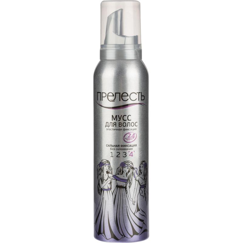 Мусс для волос   Прелесть сильная фиксация 160 мл