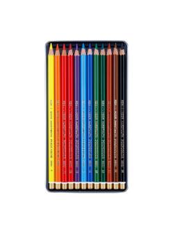 Карандаши цветные худож. POLYCOLOR 3822 12цв/наб мет.кор. 3822012002PL