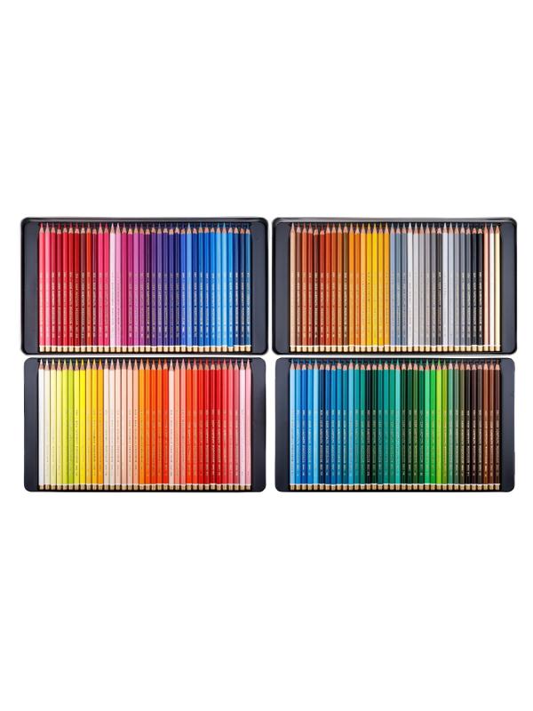 Карандаши цветные худож POLYCOLOR 3828 144цв/наб мет.кор. 3828144001PL