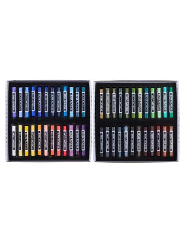 Пастель сухая худож. TOISON D`OR SOFT Пейзаж 48цв/наб картон. 8516048007KS