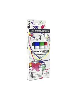 Набор маркеров для ткани KOH-I-NOOR 3205, круглых 2,5мм, 4цв 773205JD02KS