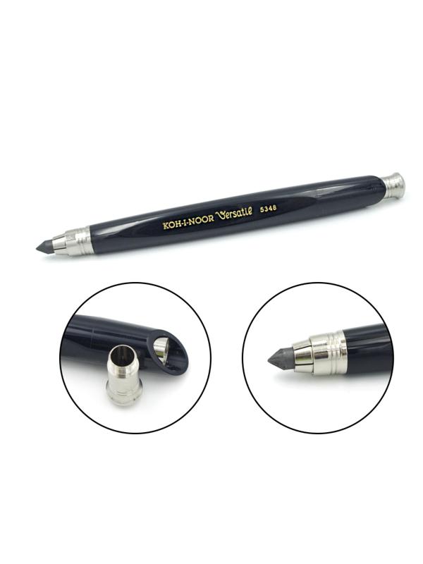 Карандаш цанговый KOH-I-NOOR VERSATIL 5348 5,6мм  пластик черн 5348PN1005KK