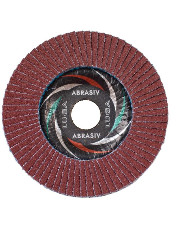 Круг лепестковый торцевой ЛУГА d125х22.2мм, Р60, КЛТ1, 10шт/упак. (2315)