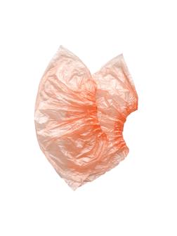 Бахилы детские н/с, п/э, Стандарт 1У, оранжевый, 50 пар/уп