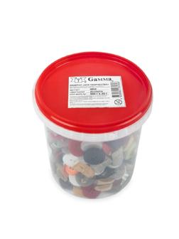 Набор пуговиц для творчества Gamma для творчества500г + 20г ассорти QRZ