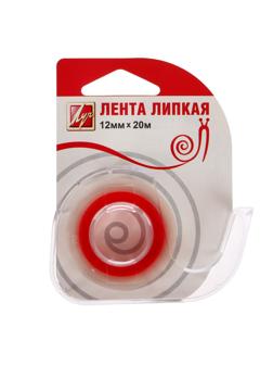 Диспенсер для канцелярской ленты Луч с лентой 12мм х 20м нож пл. 20С1347-08