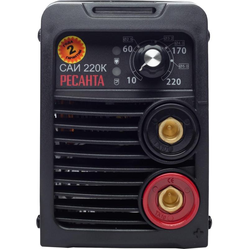 Сварочный аппарат Ресанта инверторный САИ220К (компакт) (65/37)