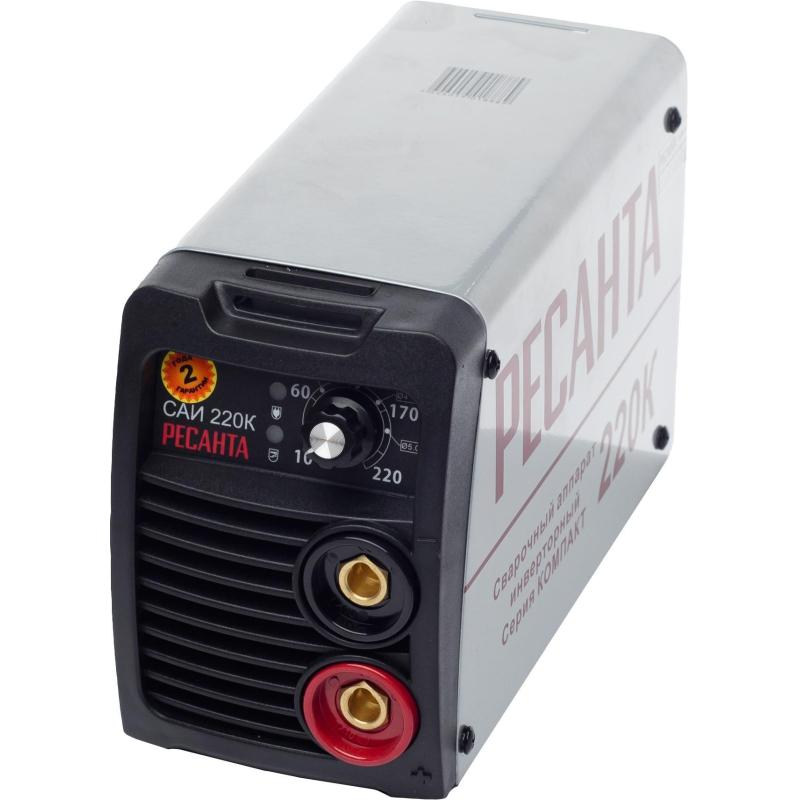 Сварочный аппарат Ресанта инверторный САИ220К (компакт) (65/37)