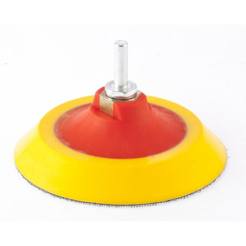 Насадка MATRIX для дрели и УШМ с липучкой, 125 мм, мягкая (76212)