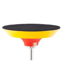 Насадка MATRIX для дрели и УШМ с липучкой, 125 мм, мягкая (76212)