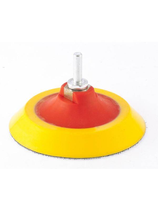 Насадка MATRIX для дрели и УШМ с липучкой, 125 мм, мягкая (76212)