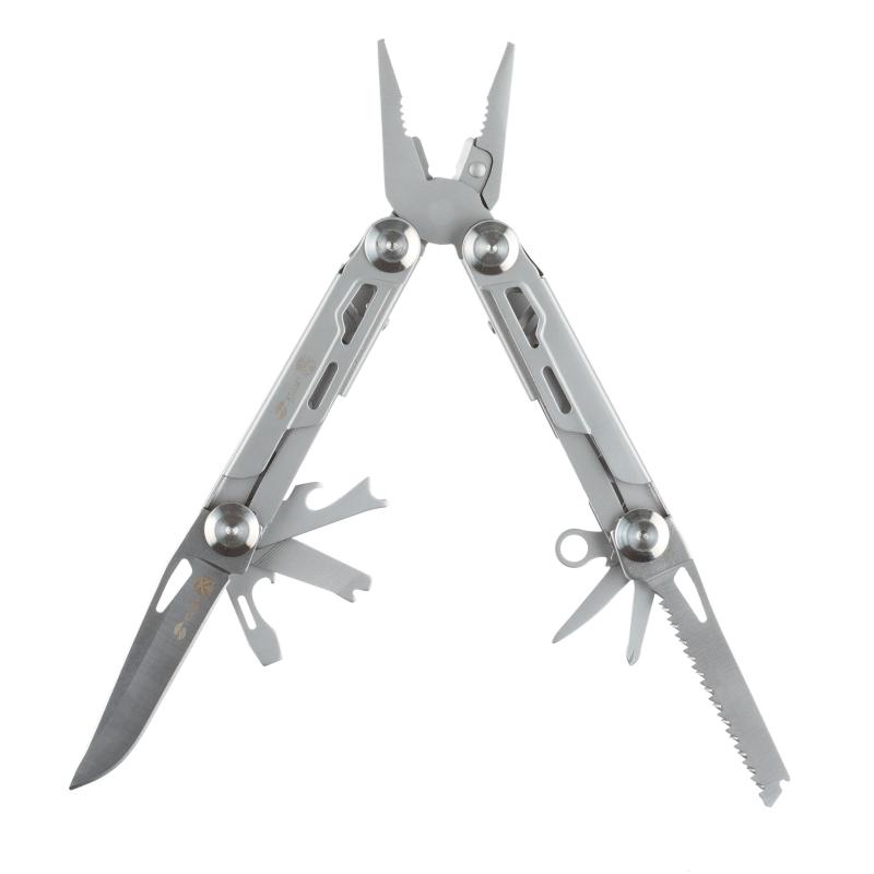 Мультитул Stinger,сталь,серебристый, в комплекте нейлоновый чехол,MT-9540P