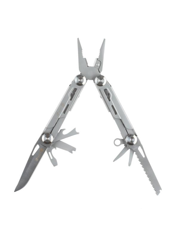 Мультитул Stinger,сталь,серебристый, в комплекте нейлоновый чехол,MT-9540P
